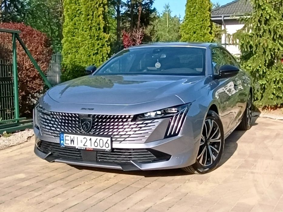 Peugeot 508 1.6 Hybrid Plug-In 225KM, Bezwypadkowy, Kamera 360°, Jak NOWY!