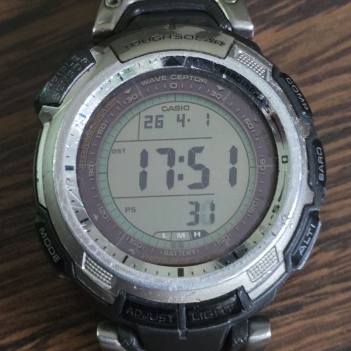 Годинник Casio ProTrek PRW 1300 T Japan часы Касио Протрек тактические