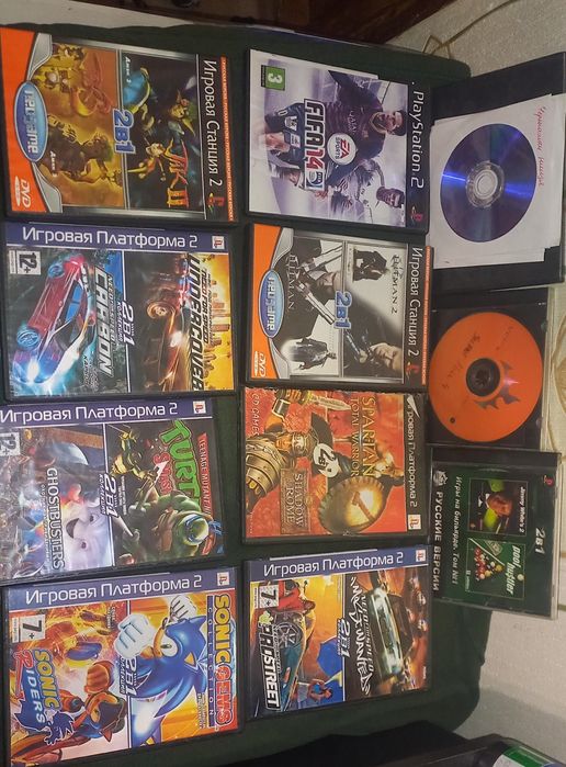 Приставка PS2 комплект