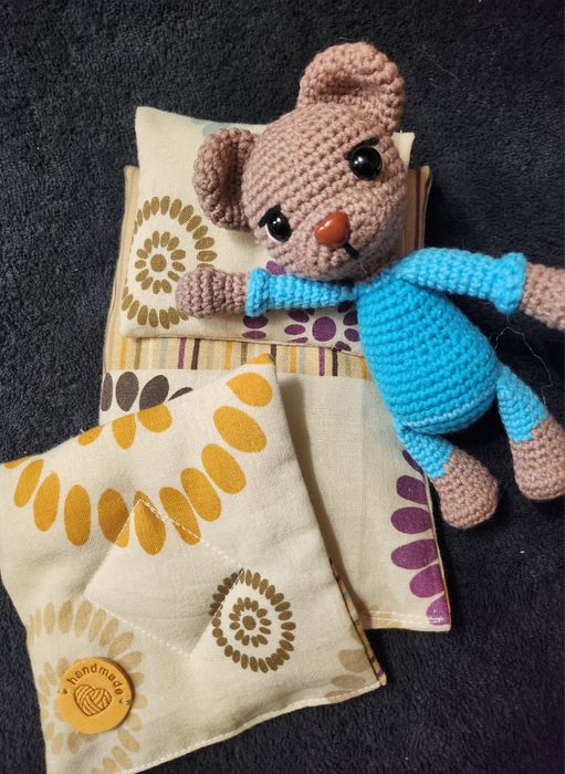 Brązowy Miś amigurumi