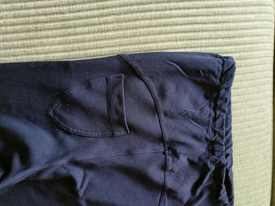 Czarne legginsy ciążowe gatta L XL