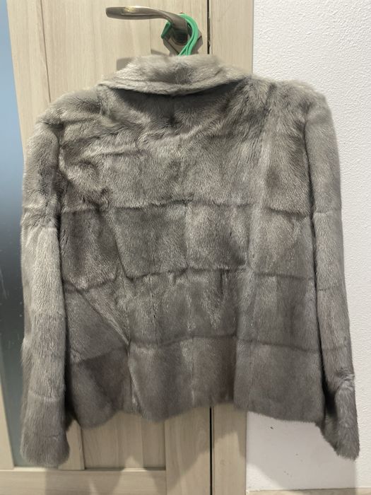 Норкова шуба голуба норка