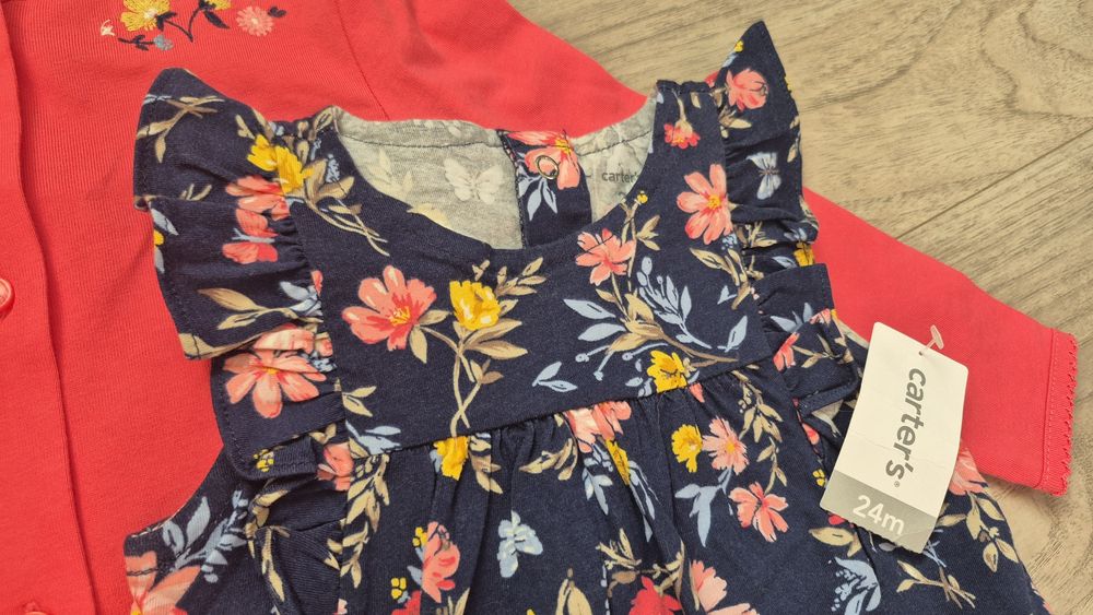 Сукня боді carters кофта набір 24 м