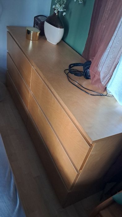 Komoda ikea dąb 160 x 78