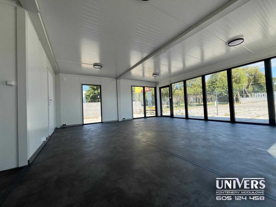 kontener lokal sklep biuro kosmetyczka fryzjer  62m2 7x9