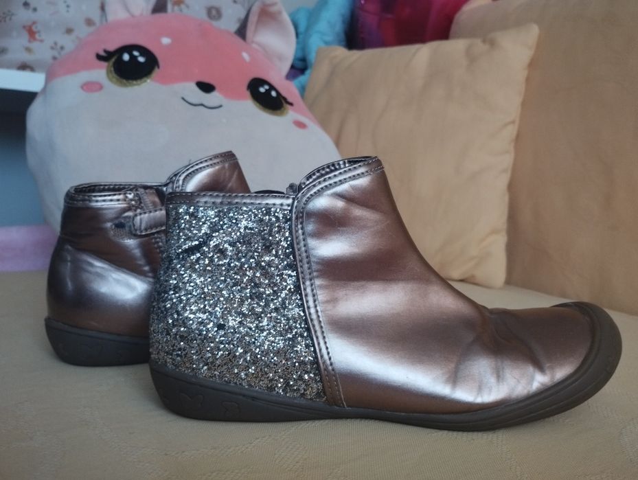 Ботинки ботиночки Деми кожзам нарядные разм. 36