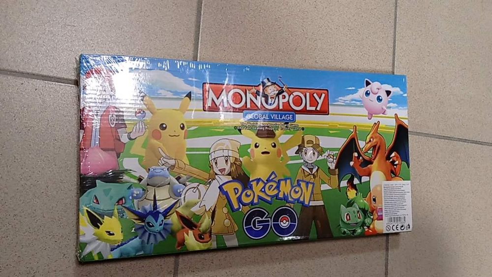 Gra monopoly pokemon da dzieci wersja angielska