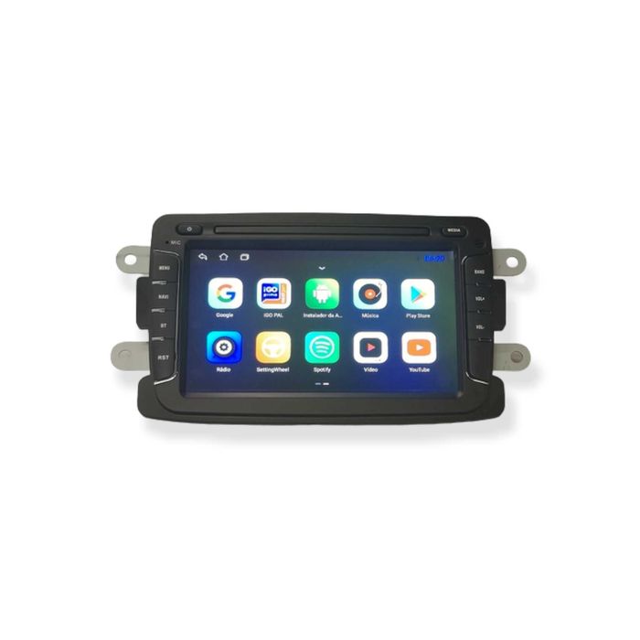 Auto Rádio 2 DIN Android Renault Captur Dacia Logan Duster GPS WIFI