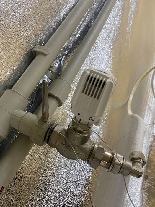 Радіатор опалення Protherm 22 500x1200 з термоголовкою Herz