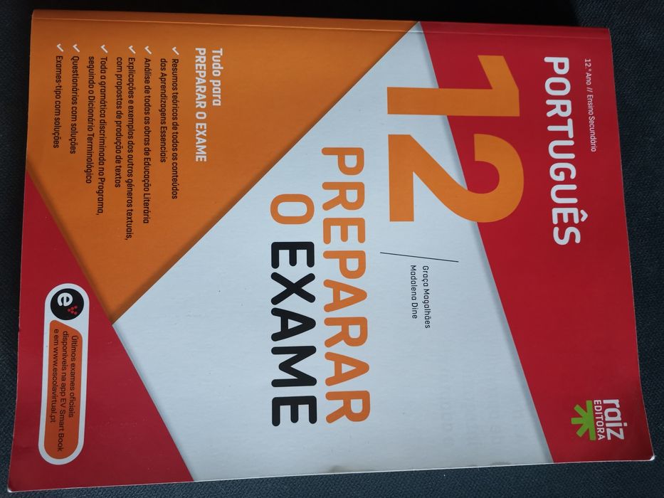 Manual novo  de português 12 - preparar o exame
