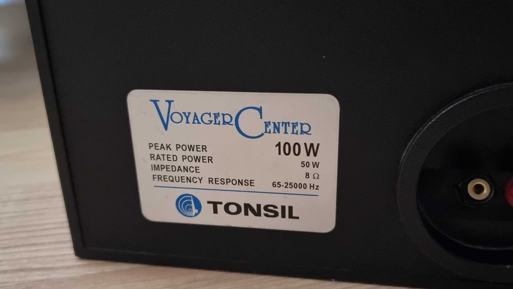 Kolumna centralna, głośnik centralny Tonsil Voyager