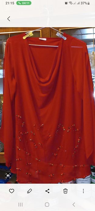 Блузон женский, расшит