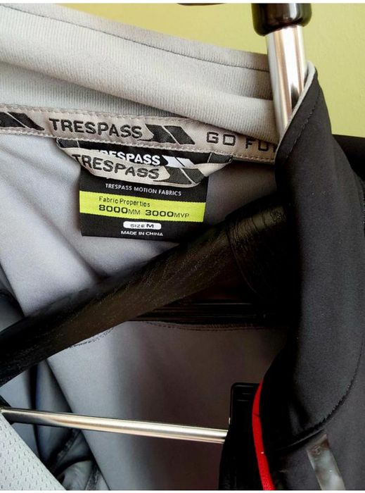 Куртка вітровка  кофта Tresspass  чоловіча  Waterproof оригинал
