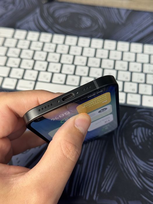 iPhone 15 128 GB Black як новий ГАРАНТІЯ МАГАЗИН 100% батарея айфон