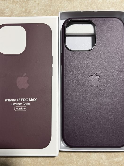 Capa iPhone 13 Pro Max Leather c/MagSafe