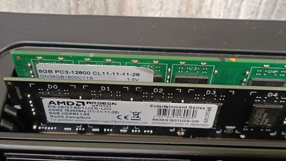 Оперативная память 8GB DDR3 - 1333/1600 для ПК Intel/AMD С РАДИАТОРАМИ