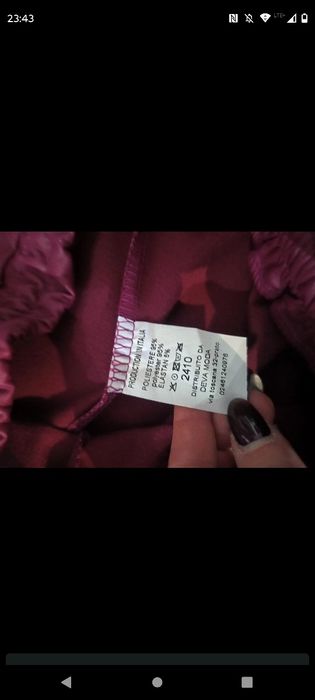 Deva spodnie szwedy eko skóra uni M L XL