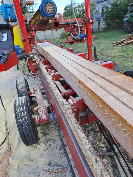 Tartak trak mobilny objazdowy
