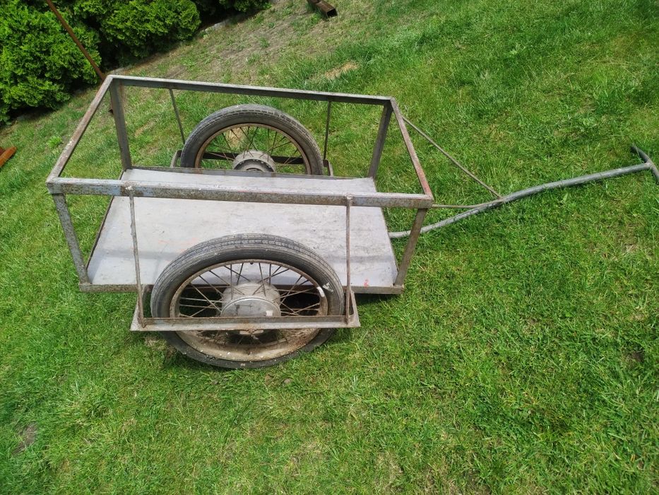 Wózek ogrodowy  metalowy