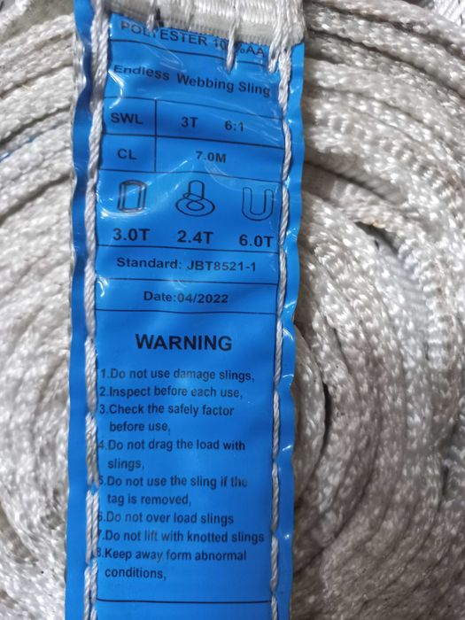 Pasy zawiesia używane