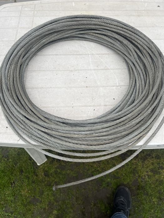 Lina ocynkowana nierdzewna 80 m