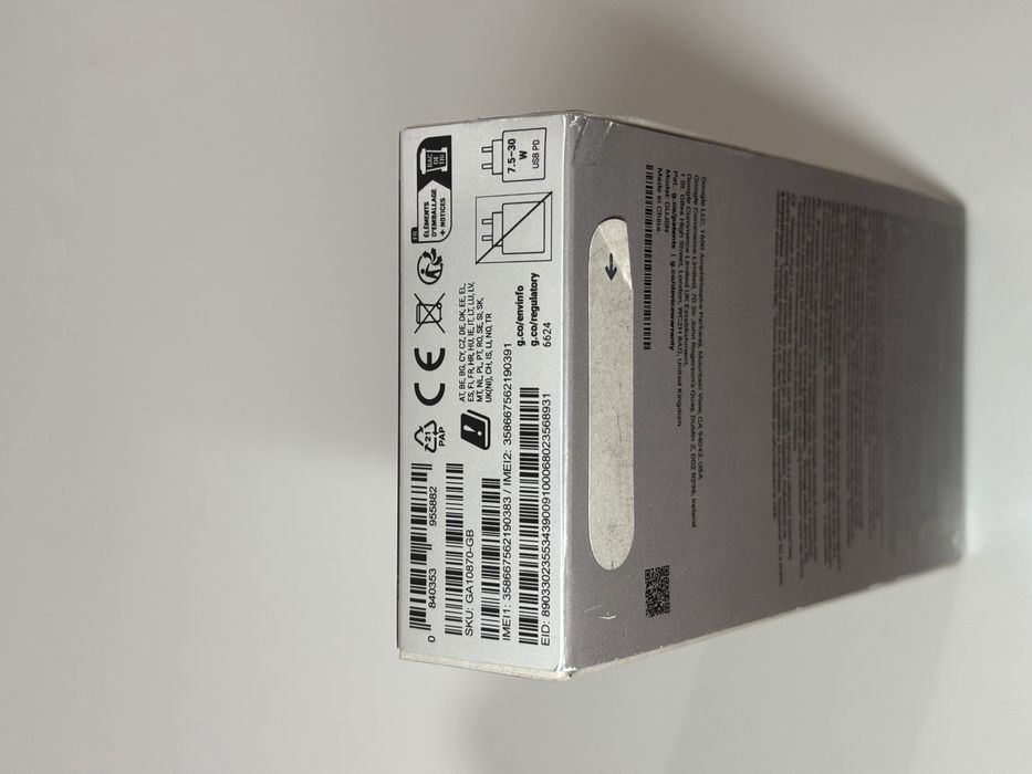 Google Pixel 11 256GB Obsidian 5G Nowy Zaplombowany