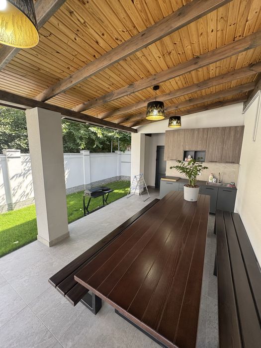 Современный уютный дом на Чубаевке / Фонтан