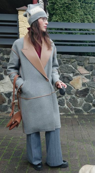 Шерстяне пальто The coat  від Катерини Сільченко