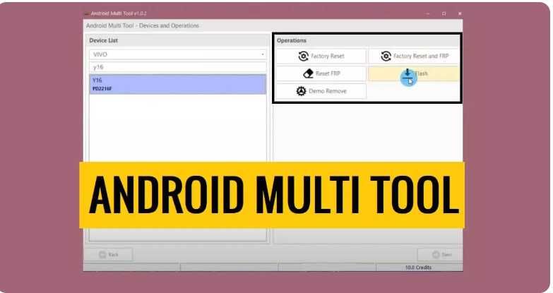 Android Multi Tool (AMT) Аренда
