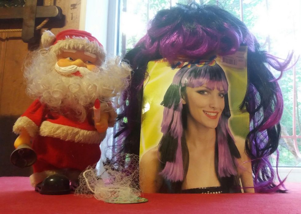 Дед Мороз.Парик карнавальный.