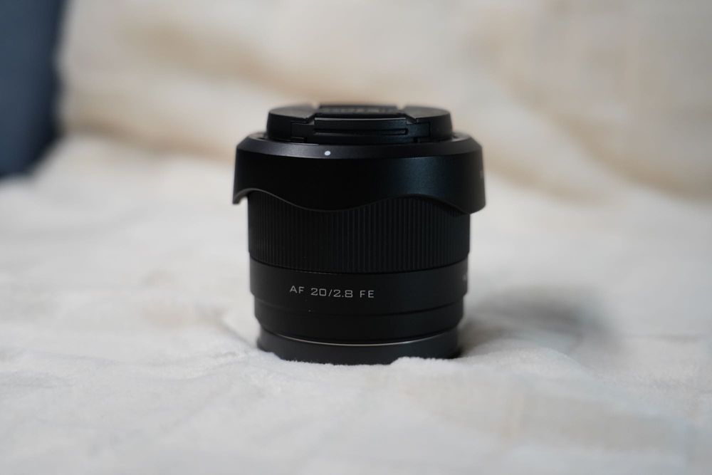 Viltrox 20mm 2.8 e-mount (sony) como nova