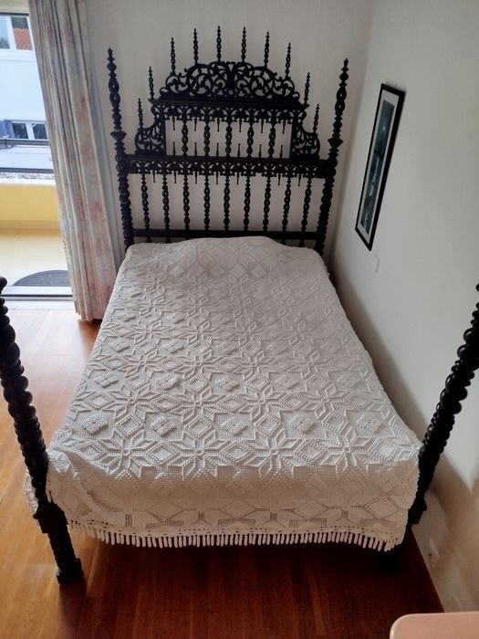 Colchas para cama de casal feitas à mão em crochet