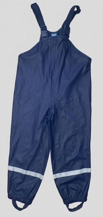 Дитячі гумові чоботи 20 см + грязепруф 110-116 напівкомбінезон