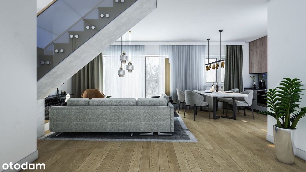 128m²(dwa poziomy: 72m²+ 56m²)+OGRÓD +balkon+m.park.-pod WROCŁAWIEM