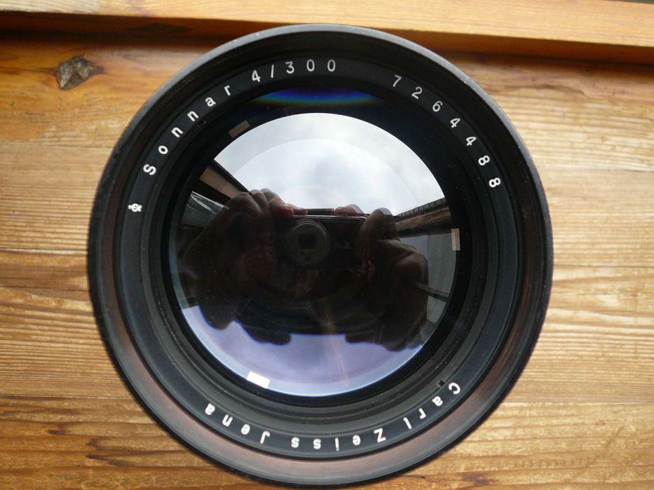 Carl Zeiss Jena Sonnar 300 mm/4.0 під средній формат.