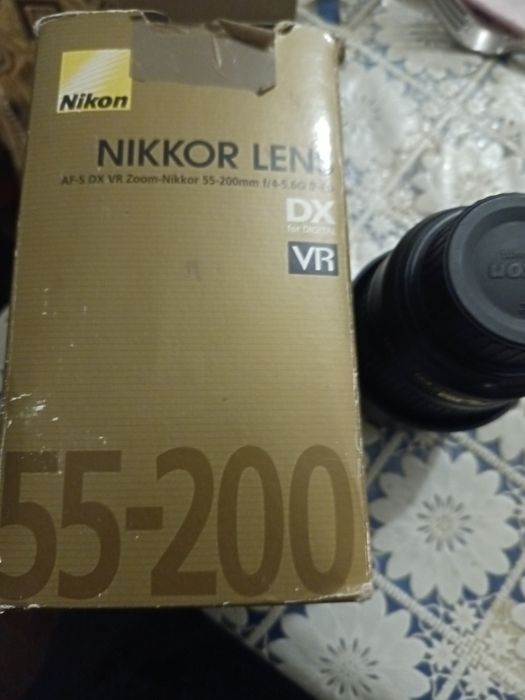 Nikon dx af s nikkon 55-200mm