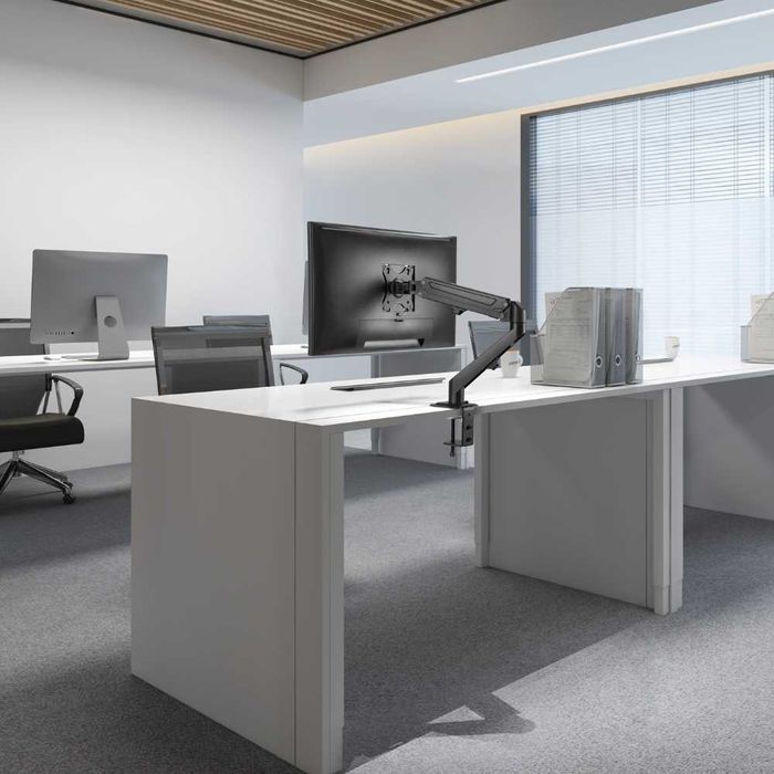 17"-27" Кріплення для монітора з газ-ліфтом Brateck LDT25-C012