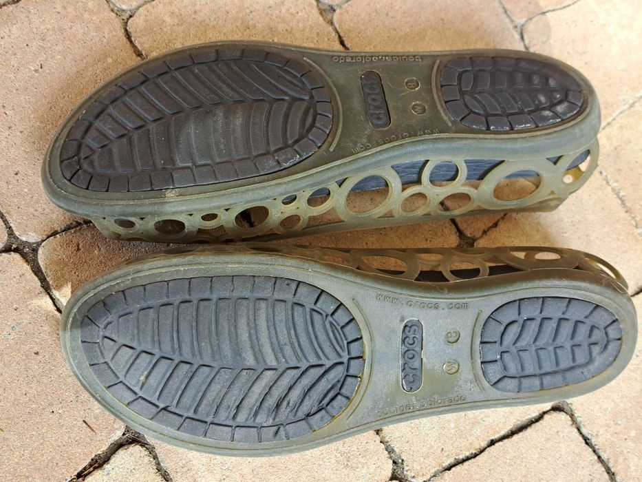 Baleriny Crocs Adrina Flat W8 / roz. 38-39 /Khaki