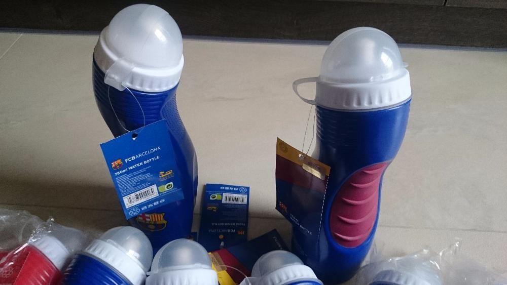 Bidon FC Barcelona slim BO 4fanatic oraz (Chelsea FC,Liverpool F.C.)