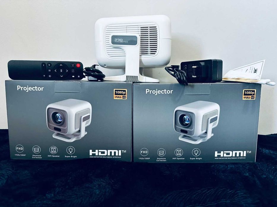 Projektor Smart LynCast X3AQ PRO – 1080p, Auto-Focus, WiFi 6 (NOWY)