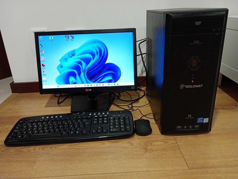 Vendo pc de secretaria intel core i5 completo pronto a usar