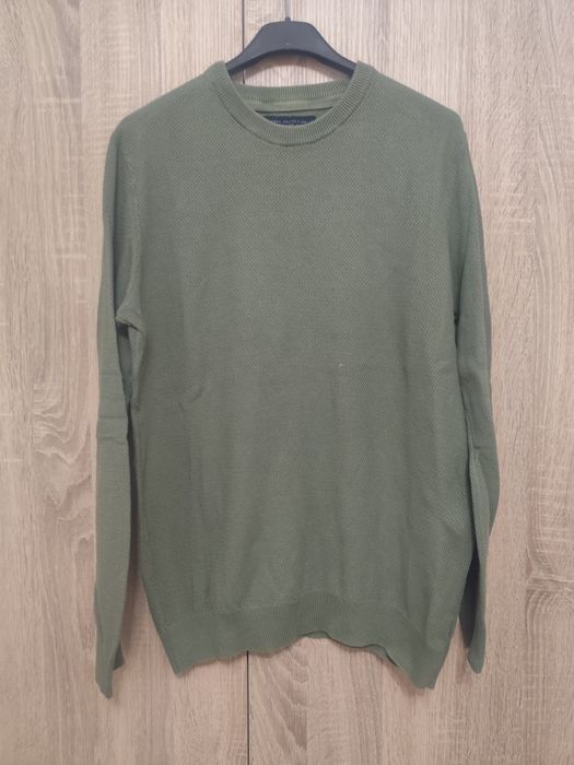 Camisola verde de homem