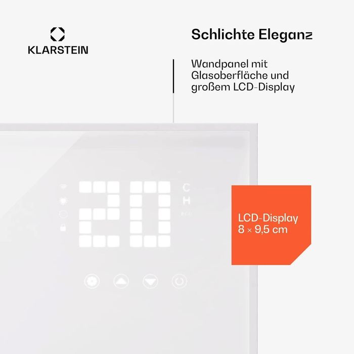 Інфрачервоний обігрівач настінний  Wonderwall Smart Bornholm 480W