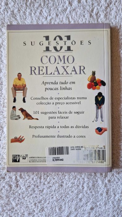Livro "101 Sugestões como Relaxar"