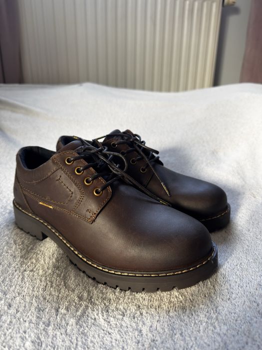 Buty Oksfordki Camel Active (brązowa skóra, r41)