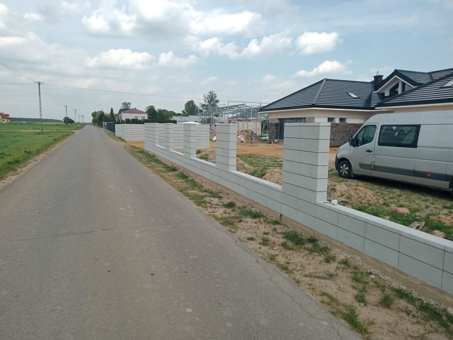 Ogrodzenia Betonowe , Podmurówki Betonowe - PRODUCENT!!!