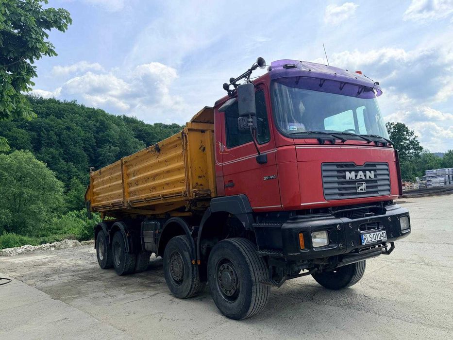 MAN F2000 8x8 KIPER WYWROTKA 35.414 Wechselsystem