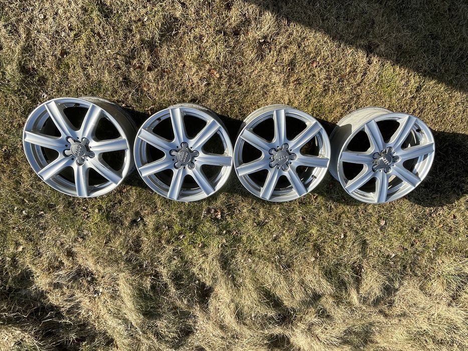 Alufelgi RIAL KB47080 7.5" x 17" 5x114.3 ET 35 - 4 szt. Audi