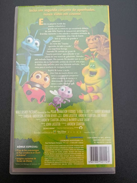 Uma Vida de Insecto (VHS)