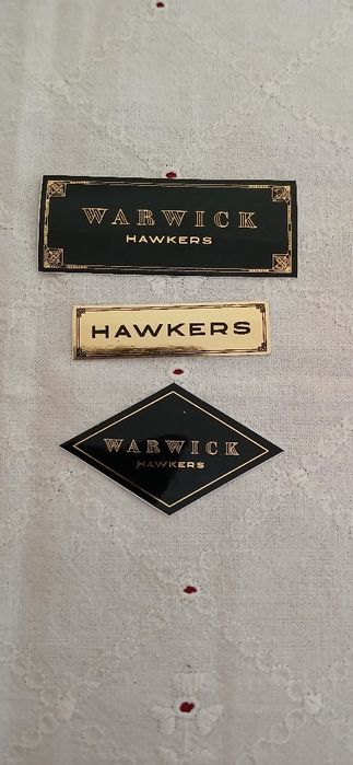 Autocolantes Hawkers, novos